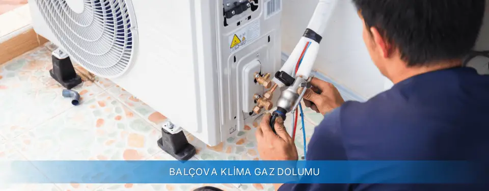 Balçova İlçemi Carrier Klima Gaz Dolumu